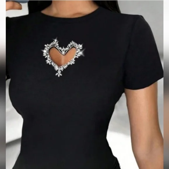 Bring Glam to your Routine Icy Large Sparkle Rhinestone Embellished ITALY NWT 🎁 - Picture 6 of 9